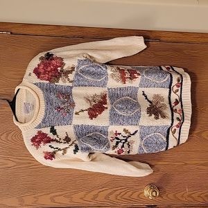 Spice of Life fall themed sweater Size Small
